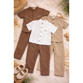 Фотография Костюм детский на мальчика 1316 brown р.2-5 "Major" недорого оптом от прямого поставщика