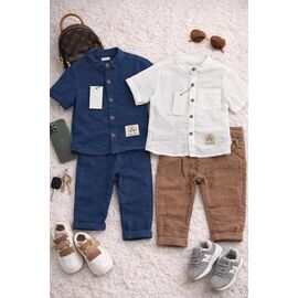 Фотография Костюм детский на мальчика 1322 brown р.0.9-2 "Major" недорого оптом от прямого поставщика