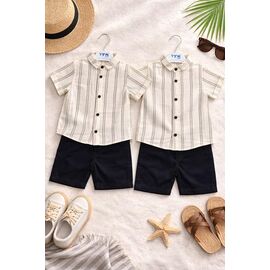 Фотография Костюм детский на мальчика 628 beige р.1-4 "Major" недорого оптом от прямого поставщика