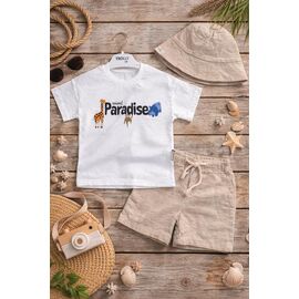 Фотография Костюм детский на мальчика 13165 beige р.1-3 "Major" недорого оптом от прямого поставщика