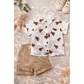 Фотография Костюм детский на мальчика 6309 white р.0.9-2 "Major" недорого оптом от прямого поставщика