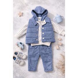 Фотография Костюм детский на мальчика 5192 blue р.0.9-1.6 "Major" недорого оптом от прямого поставщика