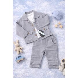 Фотография Костюм детский на мальчика 2560 l.grey р.0.9-2 "Major" недорого оптом от прямого поставщика