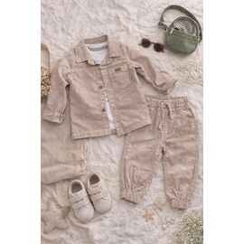 Фотография Костюм детский на мальчика 7739 beige р.0.6-1.6 "Major" недорого оптом от прямого поставщика