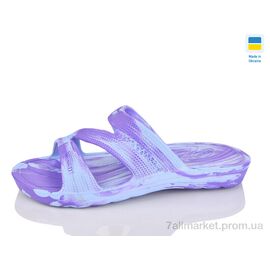Фотография Шлепки женские облегченные Лето N101 фіолет (8 пар р.36-41) "Lot Shoes" недорого оптом от прямого поставщика