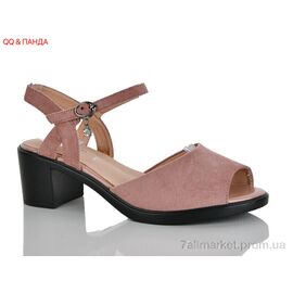 Фотография Босоножки женские летние Лето 362-5-5 (8 пар р.36-41) "QQ&Панда" недорого оптом от прямого поставщика