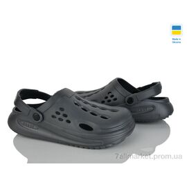 Крокси чоловічі легкі Літо Cross 026 сірий (6 пар р.40-45) "Vladimir" недорого оптом від прямого постачальника