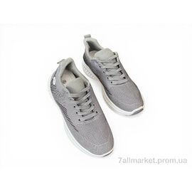 Кросівки чоловічі модні Весна/осінь 1077 grey (8 пар р.40-45) "Massmag" недорого оптом від прямого постачальника