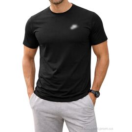 Футболка чоловіча Літо 255 чорний (5 шт. р.сітка2XL-6XL) "Алия" недорого оптом від прямого постачальника