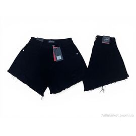 Фотография Шорты женские Лето SX55-1 чорний (6 шт. р.сетка 25-30) "Alisa Brand" недорого оптом от прямого поставщика