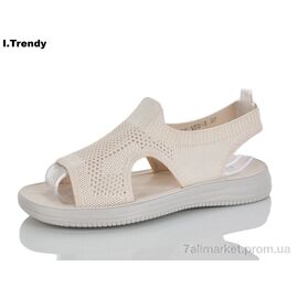 Фотография Босоножки женские летние Лето BK950-3 (8 пар р.36-41) "Trendy" недорого оптом от прямого поставщика