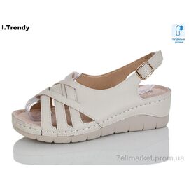 Фотография Босоножки женские летние Лето G87-1 (8 пар р.37-42) "Trendy" недорого оптом от прямого поставщика