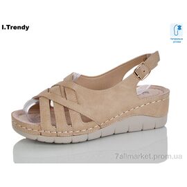 Фотография Босоножки женские летние Лето G87-3 (8 пар р.37-42) "Trendy" недорого оптом от прямого поставщика