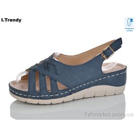 Фотография Босоножки женские летние Лето G87-6 (8 пар р.37-42) "Trendy" недорого оптом от прямого поставщика