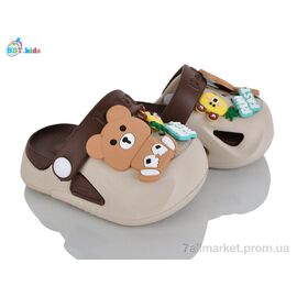 Крокси дитячі літні Літо A9175-1-2 (12 пар р.18-23) "BBT" недорого оптом від прямого постачальника