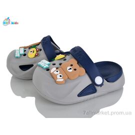 Крокси дитячі літні Літо A9175-2-1 (12 пар р.24-29) "BBT" недорого оптом від прямого постачальника