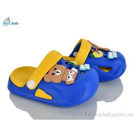 Крокси дитячі літні Літо A9175-2-3 (12 пар р.24-29) "BBT" недорого оптом від прямого постачальника