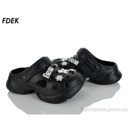 Фотография Кроксы женские летние Лето A9180-3 (12 пар р.36-41) "FDEK" недорого оптом от прямого поставщика
