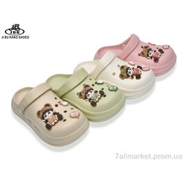 Фотография Кроксы женские летние Лето 8898-5 mix (12 пар р.36-41) "Jibukang" недорого оптом от прямого поставщика