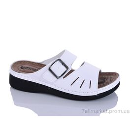 Фотография Шлепки женские облегченные Лето 209-12 білий к. (6 пар р.37-41) "Sali-2" недорого оптом от прямого поставщика