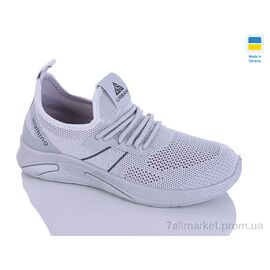 Кросівки дитячі модні Літо 6730 сірий (10 пар р.36-40) "DeMur" недорого оптом від прямого постачальника