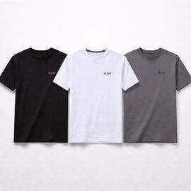 Фотография Футболка мужская P411 black р.58-66 "Phi Hung" недорого оптом от прямого поставщика