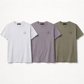 Фотография Футболка мужская P427 khaki р.58-66 "Phi Hung" недорого оптом от прямого поставщика