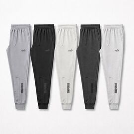 Штани спортивні чоловічі P384 black р.48-58 "Phi Hung" недорого оптом від прямого постачальника