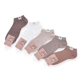 Фотография Носки женские Y252-2 mix р.36-41 "Jelzin" недорого оптом от прямого поставщика