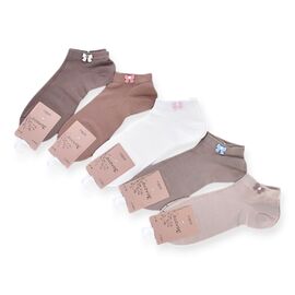 Фотография Носки женские Y253-1 mix р.36-41 "Jelzin" недорого оптом от прямого поставщика