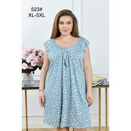 Фотография Ночная рубашка женская размеры 50-58 (2цв)"FLOWER" купить недорого от прямого поставщика