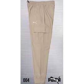 Спортивні штани чоловічі на манжеті з кишенями Пума розміри M-3XL (4кв) "REMAIN" недорого від прямого постачальника