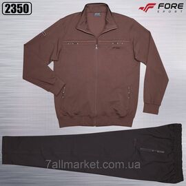 Спортивний чоловічий костюм трикотажний FORE батал розміри 54-62 "REMAIN" від прямого постачальника