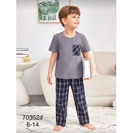 Фотография Пижама детская на мальчика рзмеры 6-14 "FLOWER" недорого от прямого поставщика