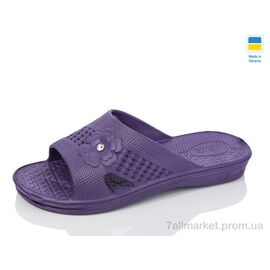Фотография Шлепки женские облегченные Лето Камінчик новий фіолетовий (8 пар р.36-41) "Lot Shoes" недорого оптом от прямого поставщика