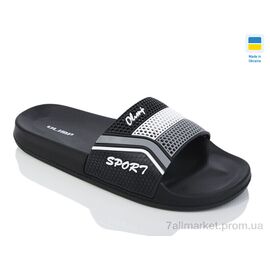 Фотография Шлепки мужские пляжные Лето N231 чорний (8 пар р.40-46) "Lot Shoes" недорого оптом от прямого поставщика