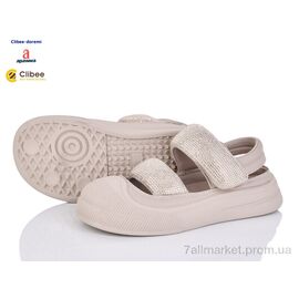 Фотография Босоножки детские летние Лето A76309 beige (7 пар р.31-37) "Clibee-Doremi" недорого оптом от прямого поставщика