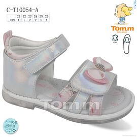 Фотография Босоножки детские летние Лето CT10054A (8 пар р.21-26) "Ok Shoes" недорого оптом от прямого поставщика