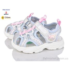 Фотография Босоножки детские летние Лето E913 grey (5 пар р.23-27) "Clibee-Doremi" недорого оптом от прямого поставщика