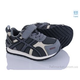 Фотография Кроссовки детские модные Весна/осень ABC2131P grey (6 пар р.22-26) "Clibee-ShoSho" недорого оптом от прямого поставщика