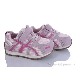 Фотография Кроссовки детские модные Весна/осень ABC2131P pink (6 пар р.22-26) "Clibee-ShoSho" недорого оптом от прямого поставщика