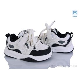 Фотография Кроссовки детские модные Весна/осень ABC2741P white (6 пар р.22-26) "Clibee-ShoSho" недорого оптом от прямого поставщика