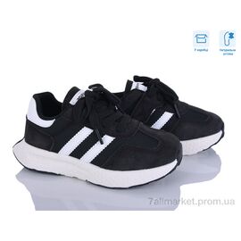 Фотография Кроссовки детские модные Весна/осень ABC2142P black (6 пар р.27-31) "Clibee-ShoSho" недорого оптом от прямого поставщика