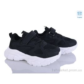 Фотография Кроссовки детские модные Весна/осень ABC2222P black-white (6 пар р.26-31) "Clibee-ShoSho" недорого оптом от прямого поставщика