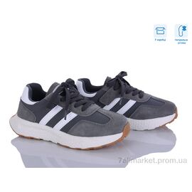 Фотография Кроссовки детские модные Весна/осень ABC2143P grey (6 пар р.32-37) "Clibee-ShoSho" недорого оптом от прямого поставщика