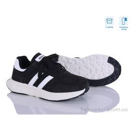 Фотография Кроссовки детские модные Весна/осень ABC2143P black (6 пар р.32-37) "Clibee-ShoSho" недорого оптом от прямого поставщика