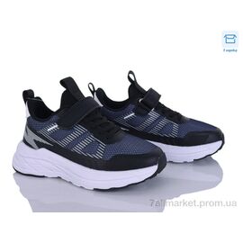 Фотография Кроссовки детские модные Весна/осень ABC2203P black (6 пар р.32-37) "Clibee-ShoSho" недорого оптом от прямого поставщика