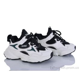 Фотография Кроссовки детские модные Весна/осень G569 black-white (6 пар р.27-31) "Clibee-ShoSho" недорого оптом от прямого поставщика
