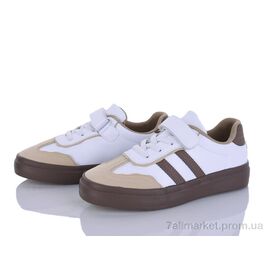 Фотография Кроссовки детские модные Весна/осень R1445P-1 beige (6 пар р.32-37) "Clibee-ShoSho" недорого оптом от прямого поставщика