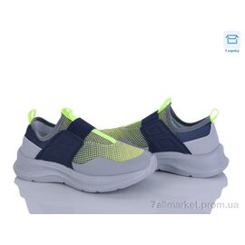 Фотография Кроссовки детские модные Весна/осень LC1179-3 green-grey (6 пар р.33-38) "Clibee-ShoSho" недорого оптом от прямого поставщика